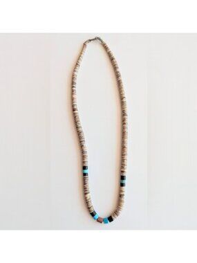 Vintage Heishi Shell Necklace